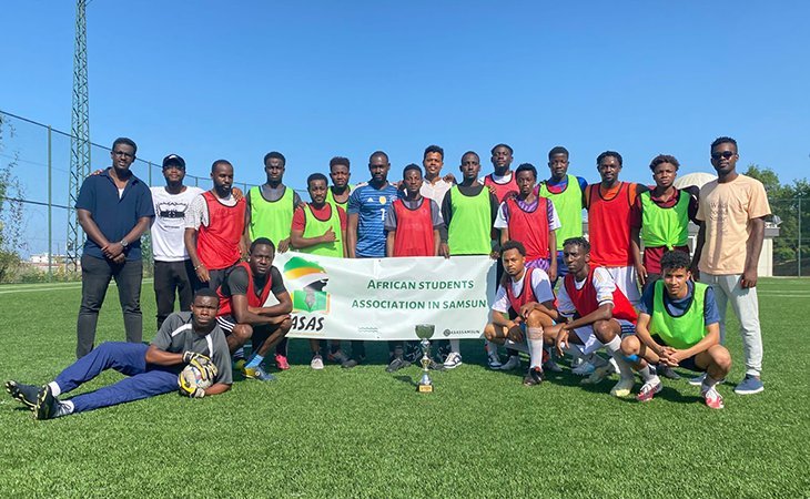 Afrikalı Öğrencilerimiz Futbol Turnuvasında Buluştu